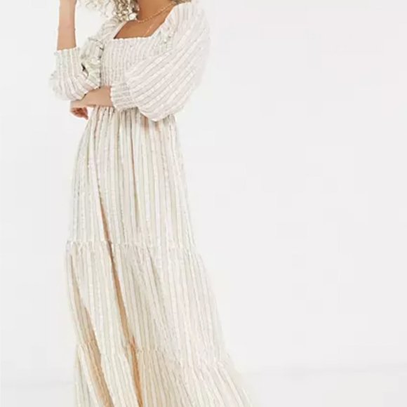 ASOS Tiered Maxi Dress - Picture 3 of 3